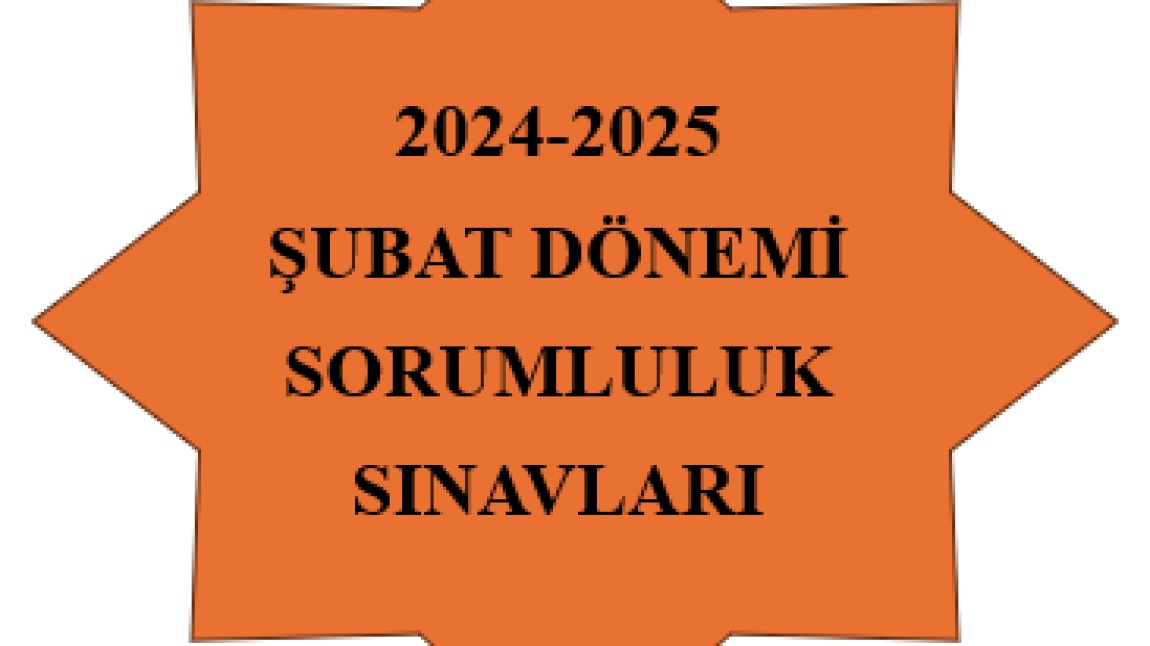 2024-2025 SORUMLULUK SINAVLARI